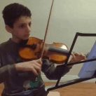 Mr Parsa, violin student