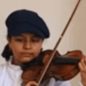 Miss Sima, violin student