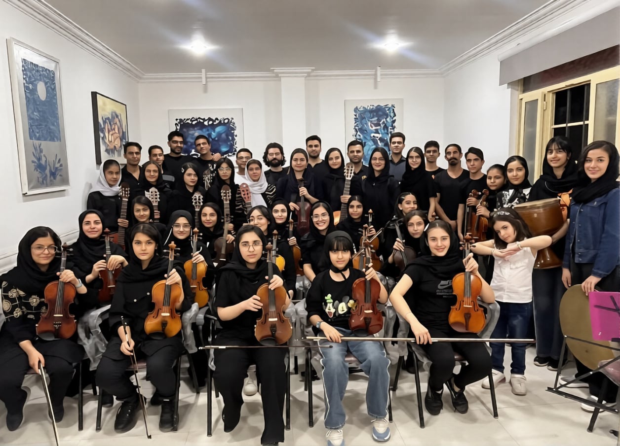 Mahshad Homaei — Rehearsal with the "Homay" Ensemble