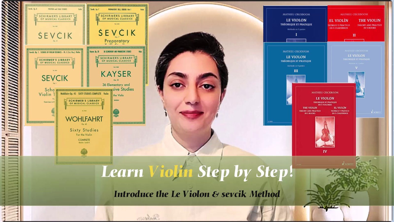 Video: Le Violon method with Ševčík Introduction
