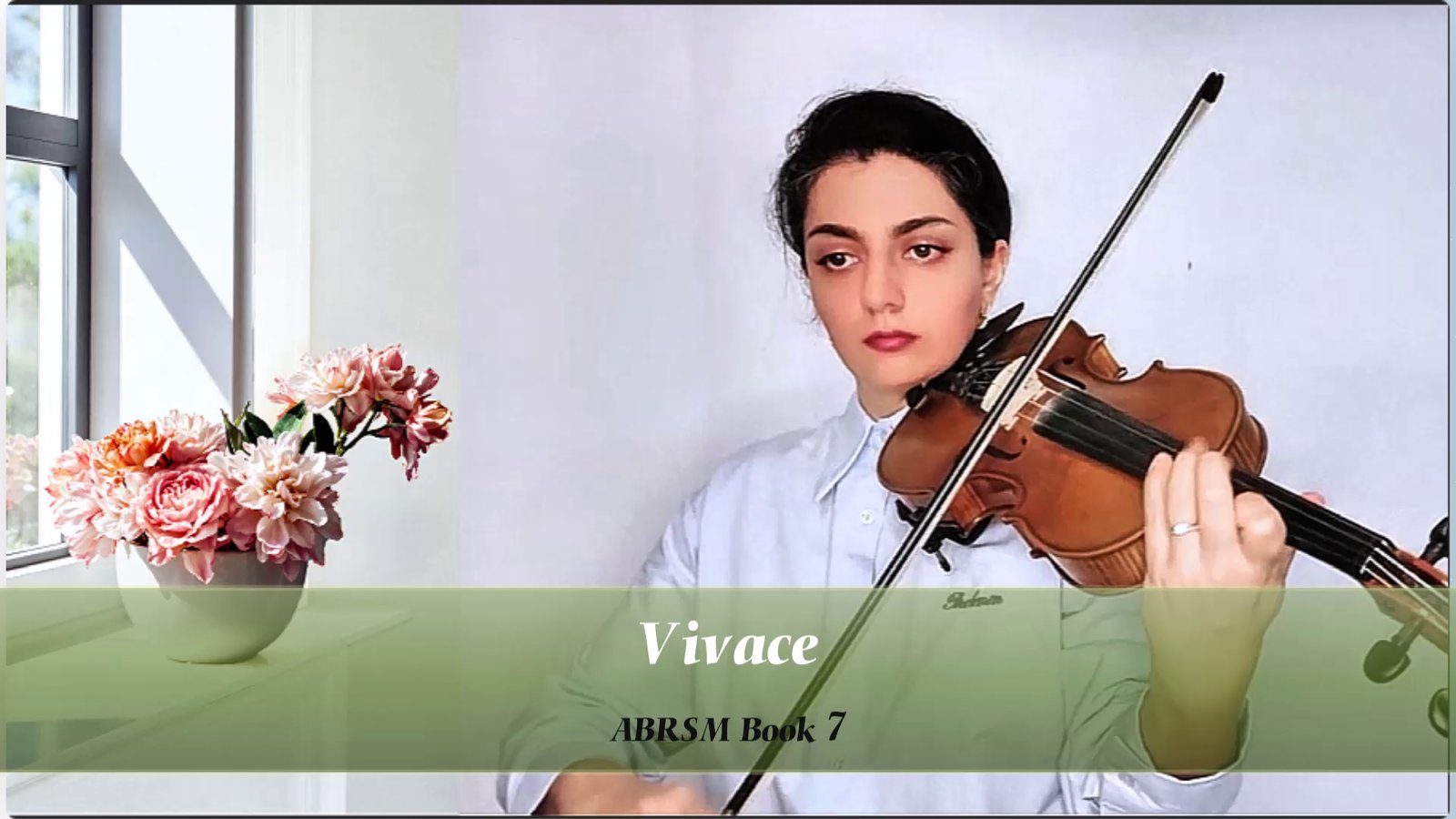 Mahshad Homaei playing a classical and pop violin piece (11)