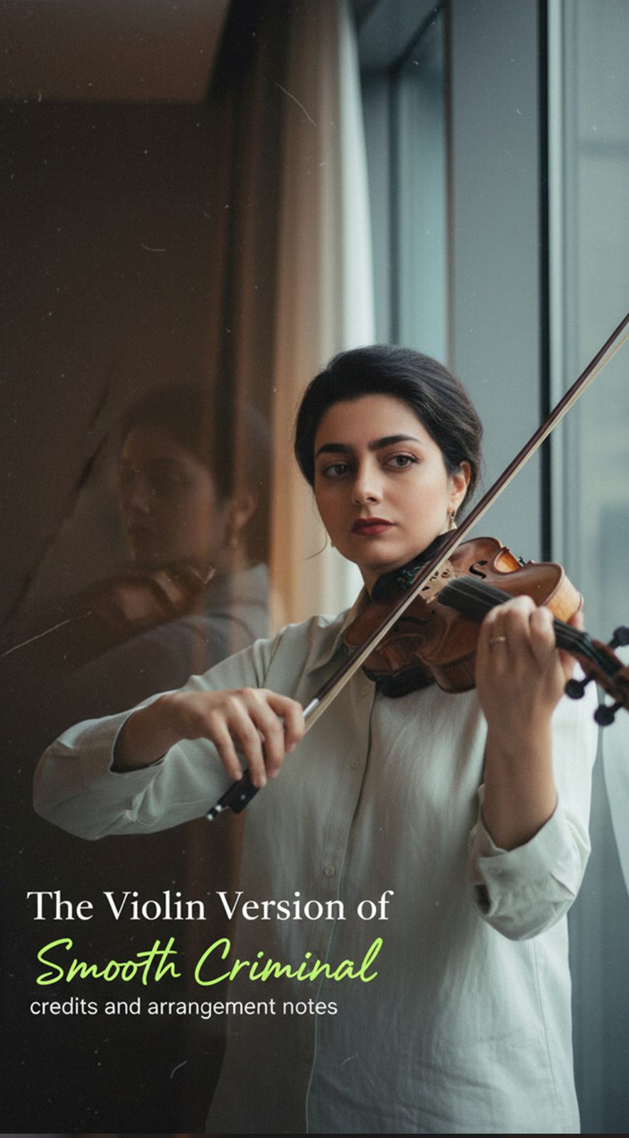 Mahshad Homaei playing a classical and pop violin piece (3)