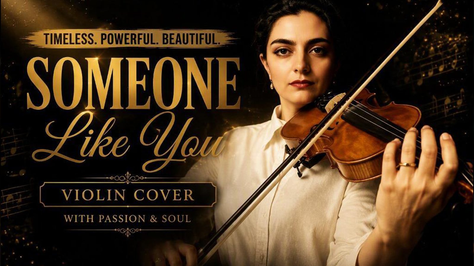 Mahshad Homaei playing a classical and pop violin piece (5)