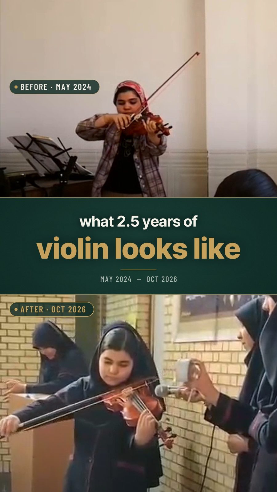 Two and a Half Years, One Violin